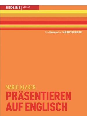 cover image of Präsentieren auf Englisch